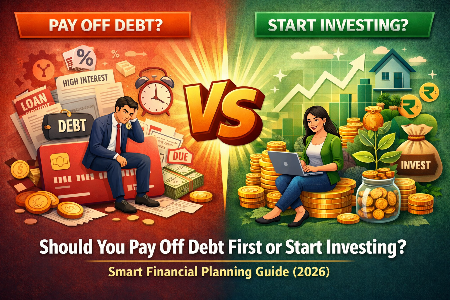 YOUR MONEY – PAY OFF DEBT FIRST OR INVEST