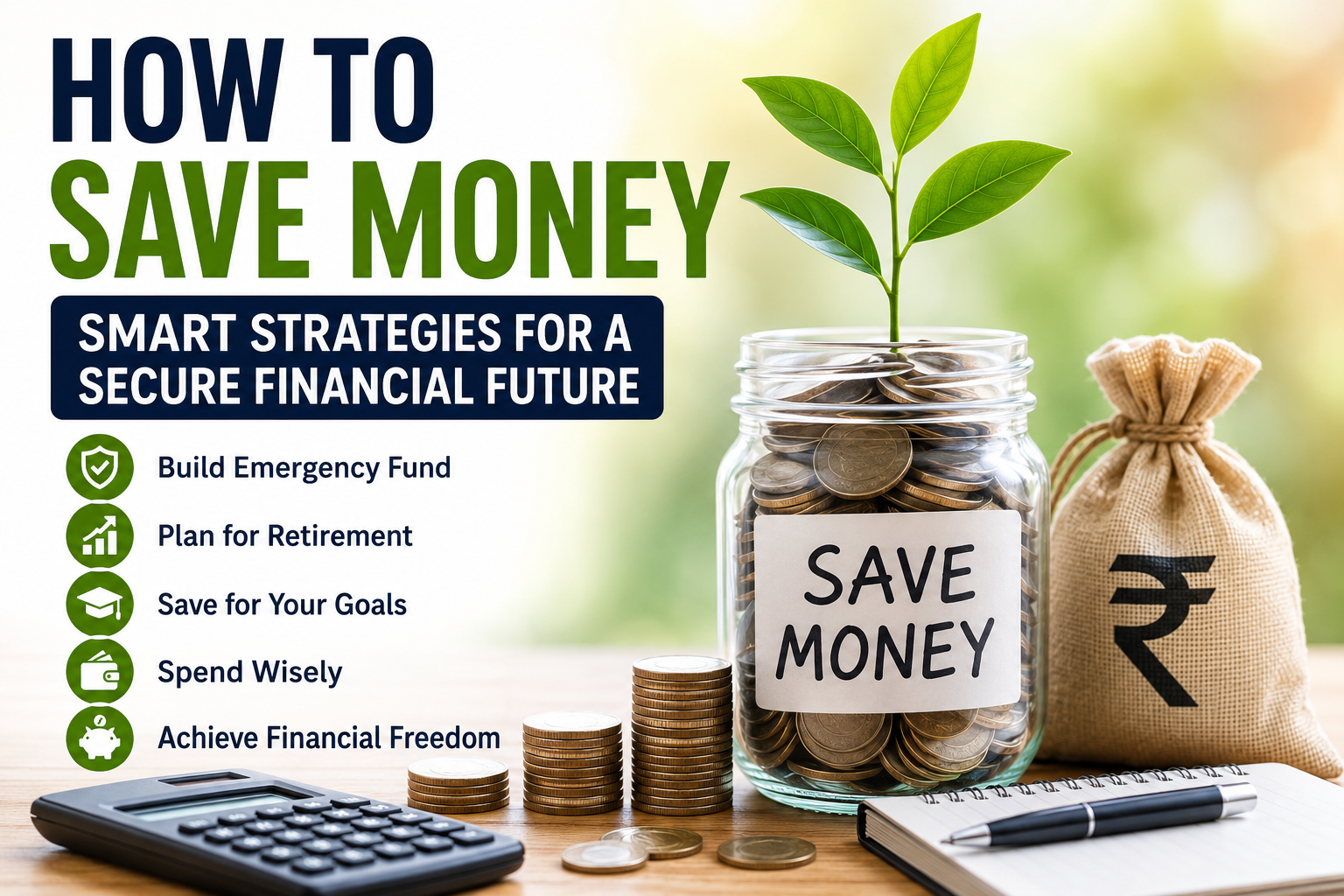 How To Save for Financial Goals